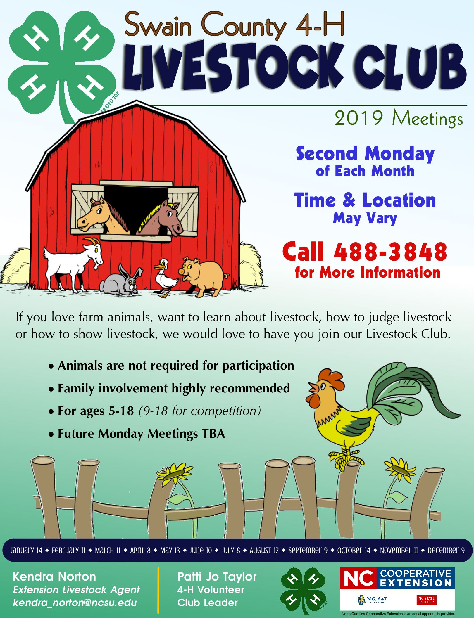 Swain County 4 H Clubs North Carolina Cooperative Extension