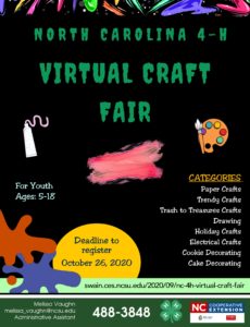 4-H Virtual Craft Fair
