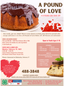 A Pound Of Love 4-H Bake-off