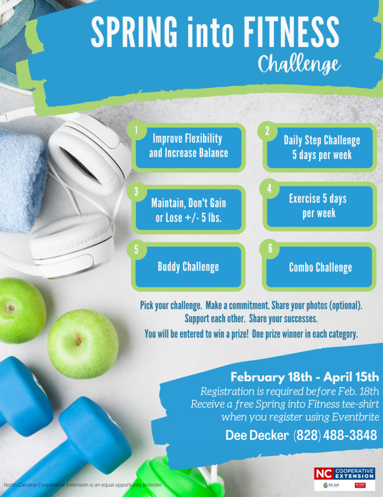 Spring into Fitness Challenge