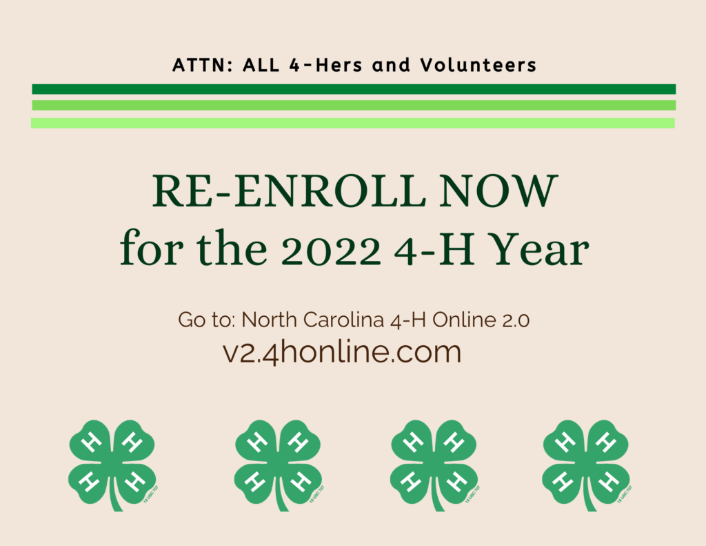 2022 4-H Online Enrollment
