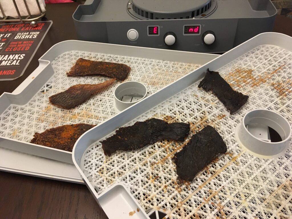 Homemade jerky