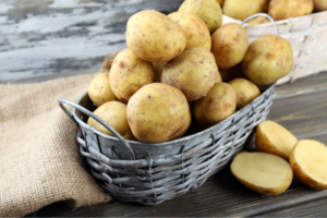 Potatoes in a Basket
