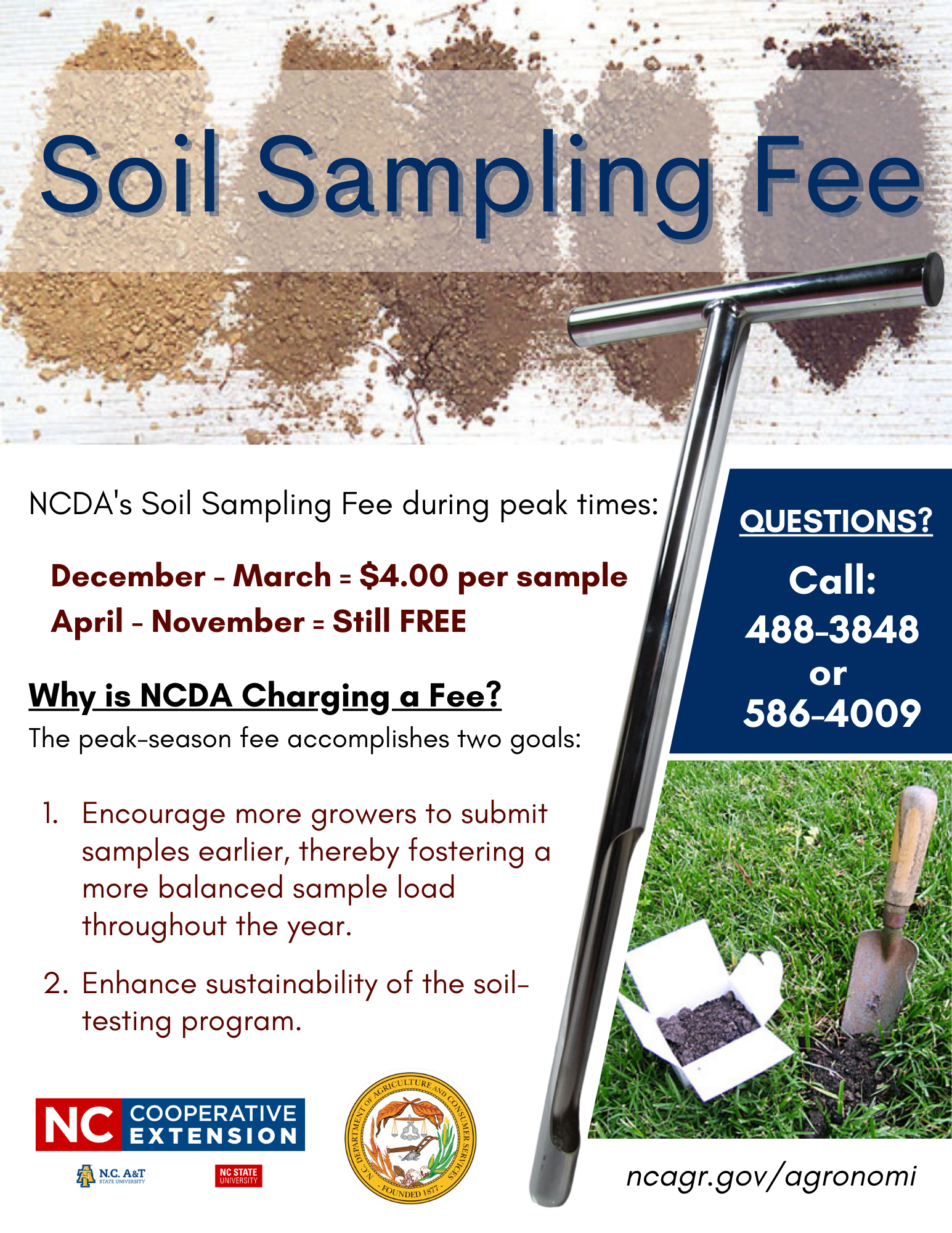 Soil Sampling Fee