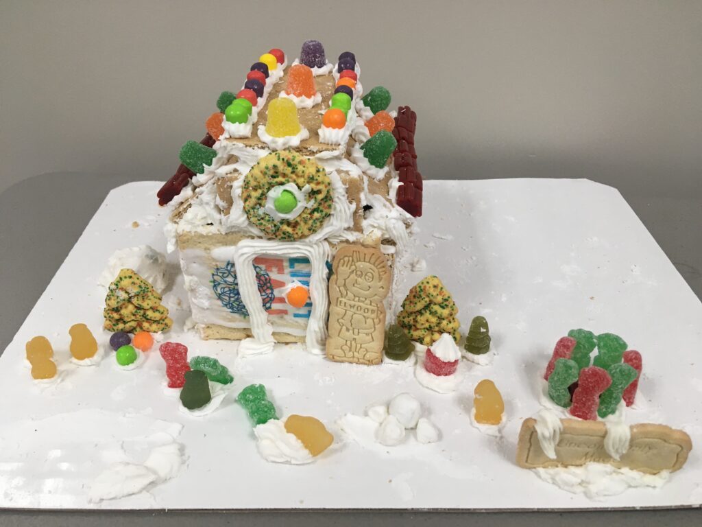 Gingerbread house