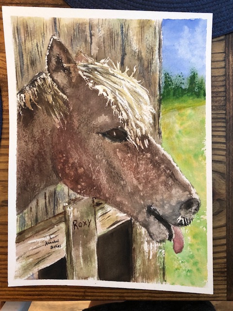 4-H Horse painting