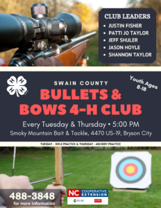 Bullets and Bows Main Flyer & Rifle