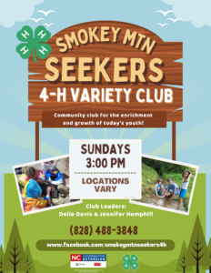 Smokey Mtn Seekers Club Flyer