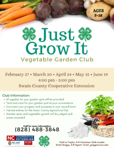 2023 Just Grow It Flyer