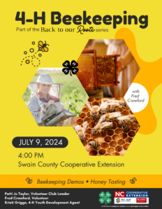 4-H Back to Our Roots - Beekeeping