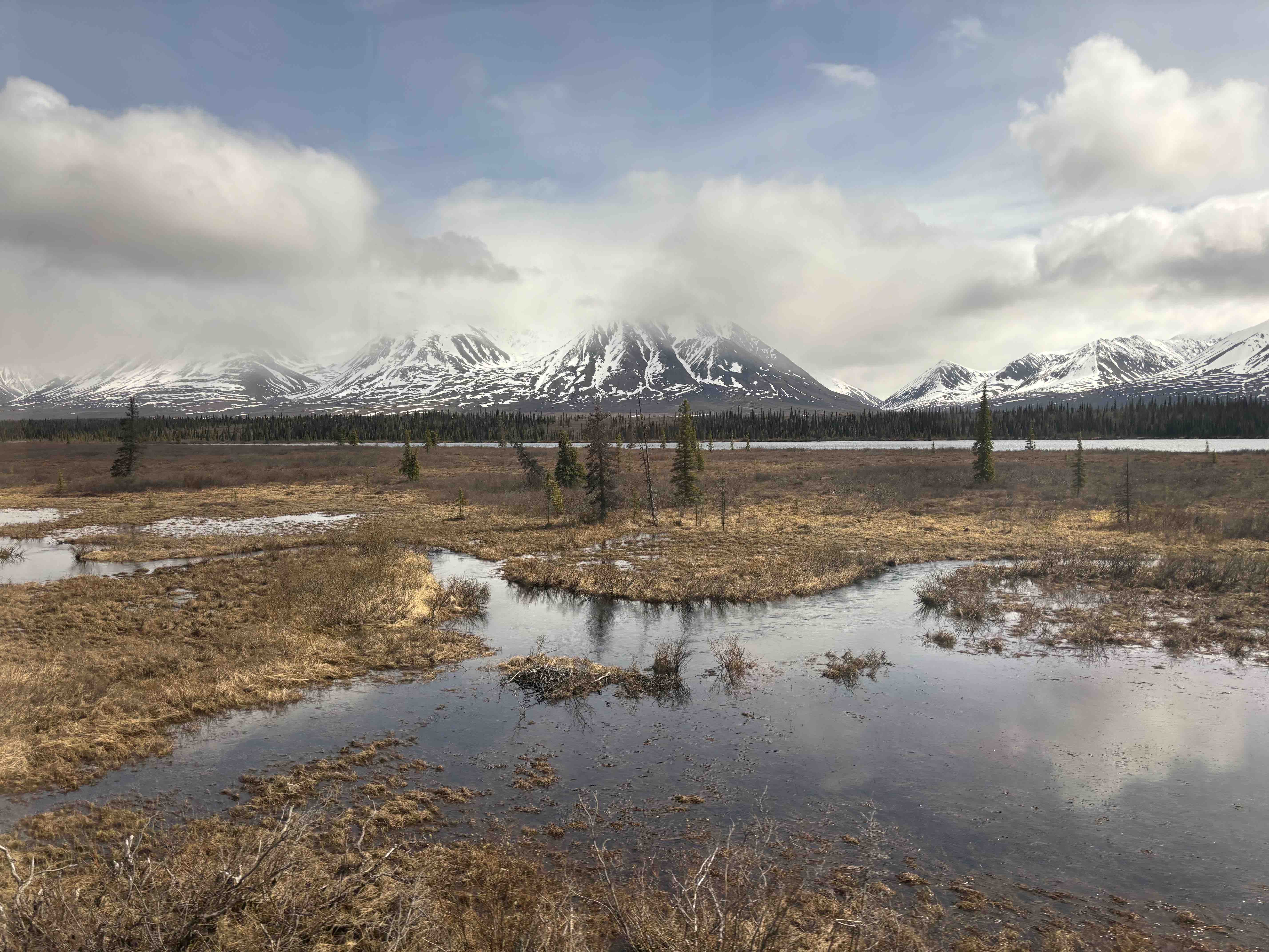 Landon Cochran Snow Capped Mtns in Alaska