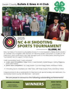 2025 NC 4-H Shooting Sports Tournament 1